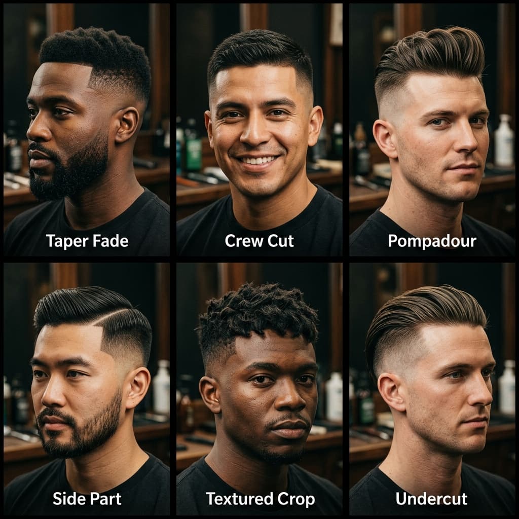 Koleksi hasil potongan rambut Gunting Nusantara